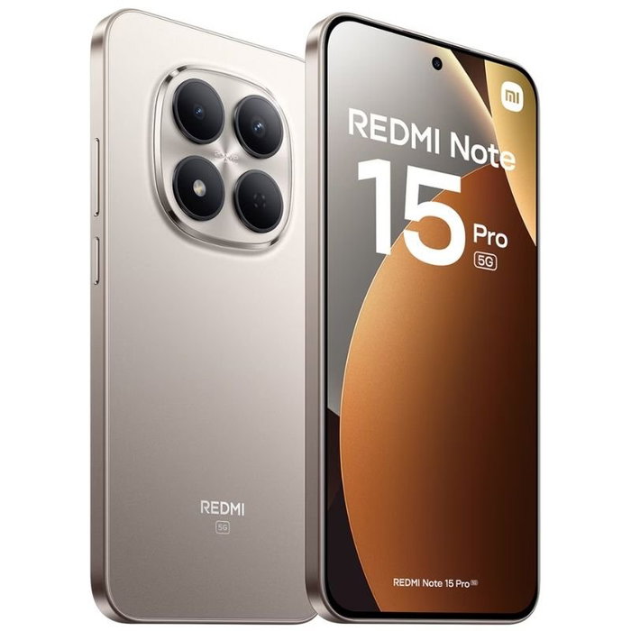 Xiaomi Redmi Note 15 Pro 5G 8GB RAM 512GB Titanio Xiaomi Redmi Note 15 Pro 5G 8GB RAM 512GB Titanio